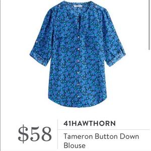 41 Hawthorn Blouse Stitch Fix Sz 1x NWOT